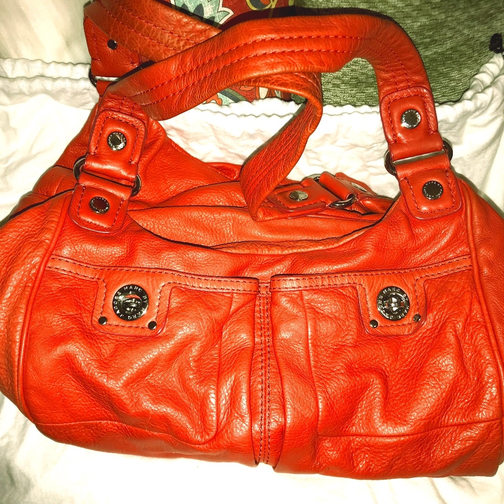 Marc Jacobs Orange Satchel Bag